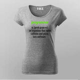 Programmer Definition T-Shirt For Women – Funny Coder