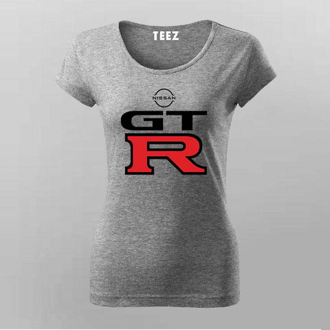 Nissan GTR R Logo T-Shirt For Women – Power & Performance