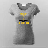 "This Is Bob" Funny T-Shirt For Women – Quirky Stick Figure Humor