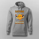 Saturn Undefeated Solar System Hula Hoop Champ Hoodie For Men