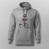 Om Namah Shivaya Mahadev Hoodie For Men- Spiritual Elegance