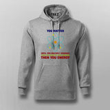 You Matter Until You Energy Men's Science Hoodie