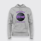 Pluto Never Forget Honoring the Lost Planet Hoodie – For Women