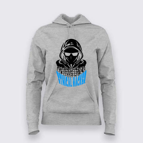 Cyber Security Hoodie for Women - Ethical Hacker