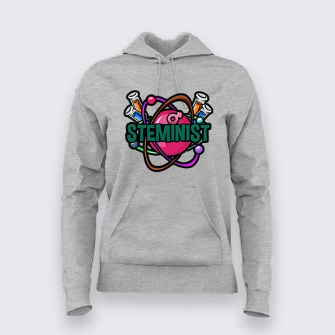 STEMinist Science Hoodie For Women - Smart & Bold Women’s Tee