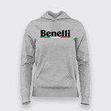 Benelli T-Shirt for Women - Iconic Motorcycle Style