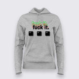 Ctrl Alt Del Hoodie For Women – Funny Programmer & IT Humor