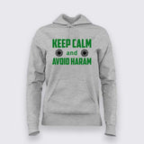 Keep Calm and Avoid Haram T-Shirt for Women - Faithful and Bold