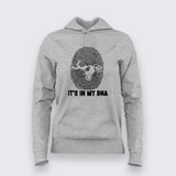 It’s in My DNA - Motorcycle Rider T-Shirt For Women