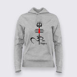 Om Namah Shivaya Mahadev T-Shirt For Women- Spiritual Elegance