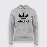 Alkohol T-Shirt for Women – Fun Beer Lover Tee Online India