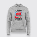 If at First You Don’t Succeed, Call It Experiment Hoodie For Women