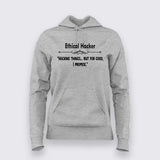 Ethical Hacker Hoodie For Women – Cybersecurity & Tech Enthusiast Tee