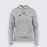 Batman Silhouette Hoodie For Women- Unleash the Dark Knight