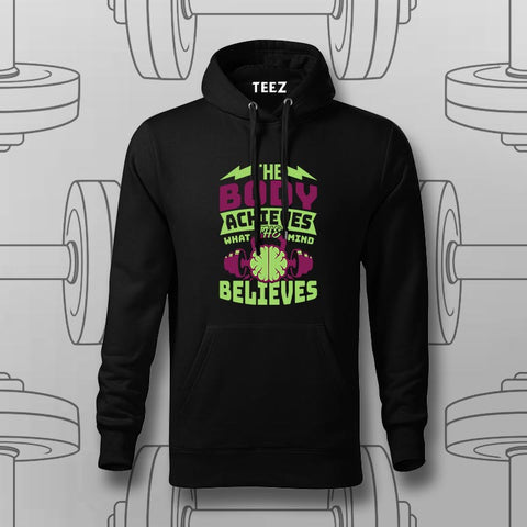 The Body Achieves Hoodie For Men – Stay Motivated