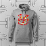 The Gym Is My Happy Hour Hoodie For Men – Lift, Sweat, Repeat