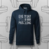 Everyday I'm Muscling T-Shirt For Men – Gym & Workout