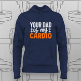 "Lifting Is My Cardio" Hoodie For Women – Gym Lovers' Favorite