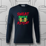 Sweat, Smile & Repeat Gym T-shirt For Men