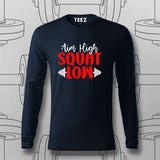 Squat Low T-Shirt For Men – Perfect for Fitness Enthusiasts