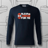 Alexa, Do Cardio for Me T-Shirt For Men – Funny Gym Wear