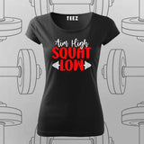 Squat Low T-Shirt For Women – Perfect for Fitness Enthusiasts