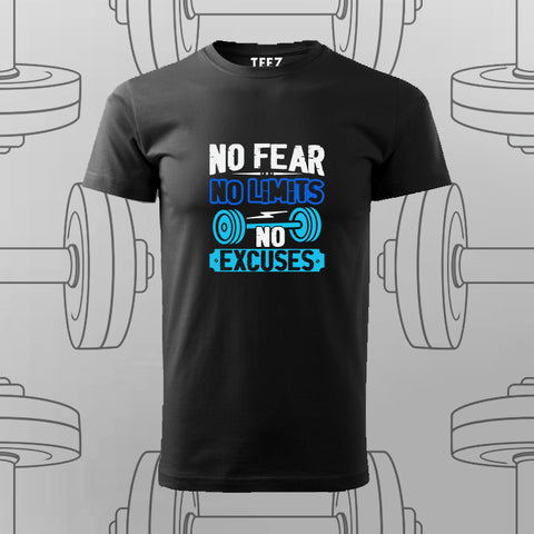 No Fear No Limits T-Shirt For Men