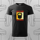 Hustle for the Muscle Gym Motivation T-Shirt – For Men