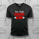 Squat Low T-Shirt For Men – Perfect for Fitness Enthusiasts