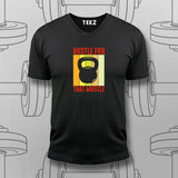 Hustle for the Muscle Gym Motivation T-Shirt – For Men