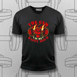 The Gym Is My Happy Hour T-Shirt For Men – Lift, Sweat, Repeat