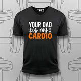 "Lifting Is My Cardio" T-Shirt For Men – Gym Lovers' Favorite