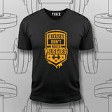 No Excuses Gym T-Shirt For Men – Build Muscles, Not Excuses