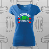 Fitness Is Not a Choice T-Shirt For Women – Commit to the Grind