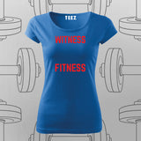 Witness Fitness T-Shirt For Women – Power Through Every Rep