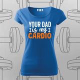 "Lifting Is My Cardio" T-Shirt For Women – Gym Lovers' Favorite