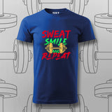 Sweat, Smile & Repeat Gym T-shirt For Men