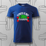 Fitness Is Not a Choice T-Shirt For Men – Commit to the Grind