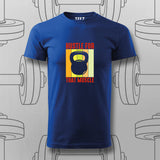 Hustle for the Muscle Gym Motivation T-Shirt – For Men