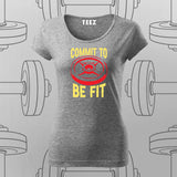 Commit to Be Fit T-Shirt For Women – Fitness Motivation Apparel