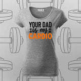 "Lifting Is My Cardio" T-Shirt For Women – Gym Lovers' Favorite