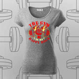 The Gym Is My Happy Hour T-Shirt For Women – Lift, Sweat, Repeat