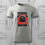 School Is Important But Muscles Matter T-Shirt For Men
