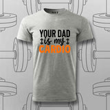 "Lifting Is My Cardio" T-Shirt For Men – Gym Lovers' Favorite