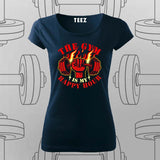 The Gym Is My Happy Hour T-Shirt For Women – Lift, Sweat, Repeat