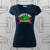 Fitness Is Not a Choice T-Shirt For Women – Commit to the Grind