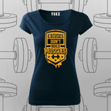 No Excuses Gym T-Shirt For Women – Build Muscles, Not Excuses