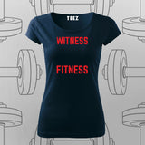 Witness Fitness T-Shirt For Women – Power Through Every Rep