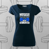 Muscle Soreness is The New Hangover T-Shirt For Women