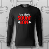 Squat Low T-Shirt For Men – Perfect for Fitness Enthusiasts